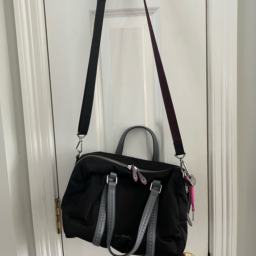 Vera Bradley Midtown Small Tote- Black, used